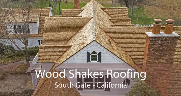 Wood Shakes Roofing South Gate - California