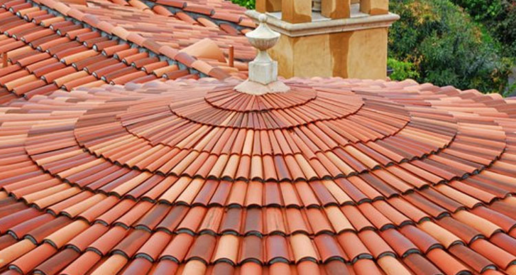 Concrete Clay Tile Roof South Gate